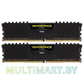 Оперативная память Corsair Vengeance LPX 2x8GB DDR4 PC4-19200 (CMK16GX4M2A2400C14)